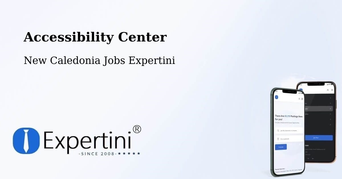 Accessibility Statement – La Conception - New Caledonia Jobs Expertini